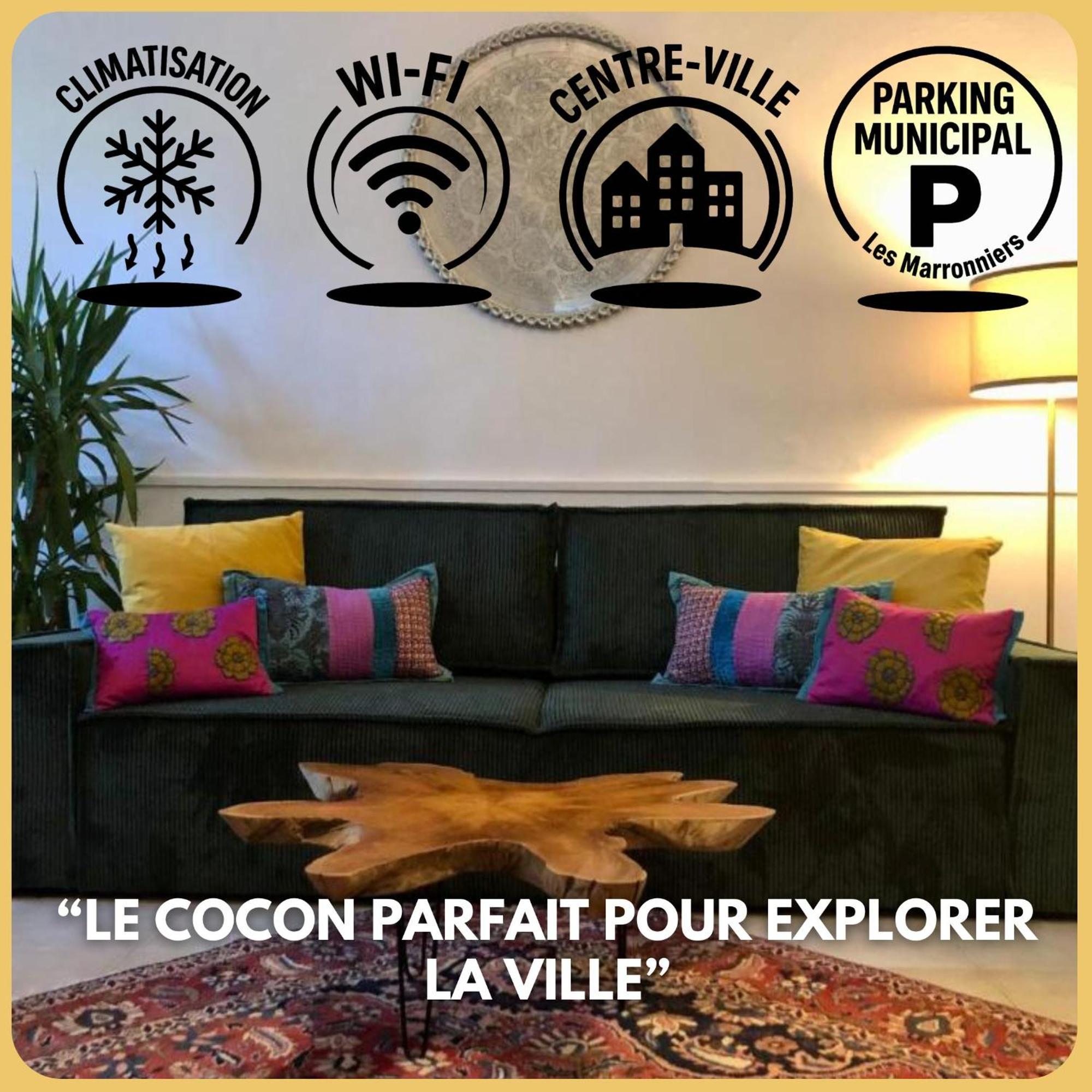 Ulysse, Appartement Spacieux Au Centre Historique D'Uzes En Rez-De-Chaussee Avec Exterieur, Proche Parking Des Marroniers Buitenkant foto